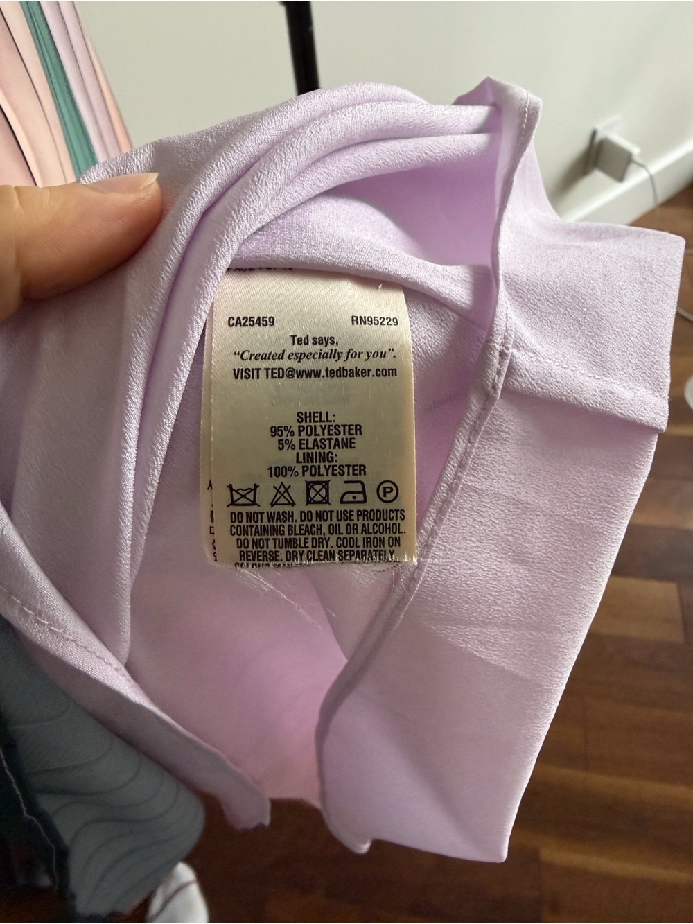 Ted Baker Gradient Colorblock Pleated Midi Skirt Size 2 (US 6) - Picture 16 of 16